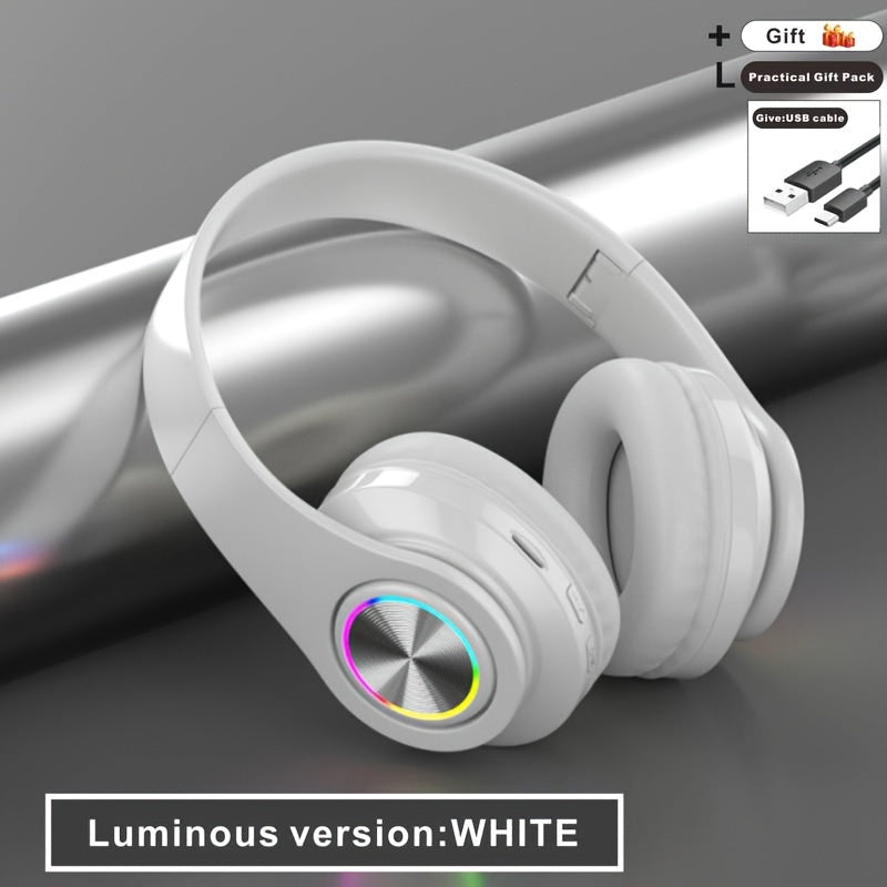 Casque Bluetooth Sans Fil Pliable - Gaming E-Sport Stereo USB-C