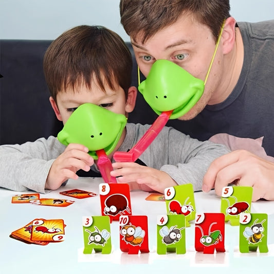 Jeu de la langue de grenouille - Jeu de société interactif pour toute la famille
