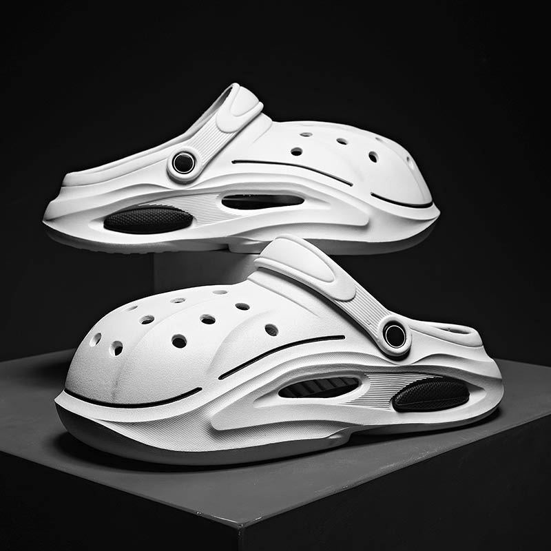 Sandales EVA Ajourees Unisexe - Respirantes, Impermeables, Talon Plat 3cm, 4 Coloris, Pointures 40-45