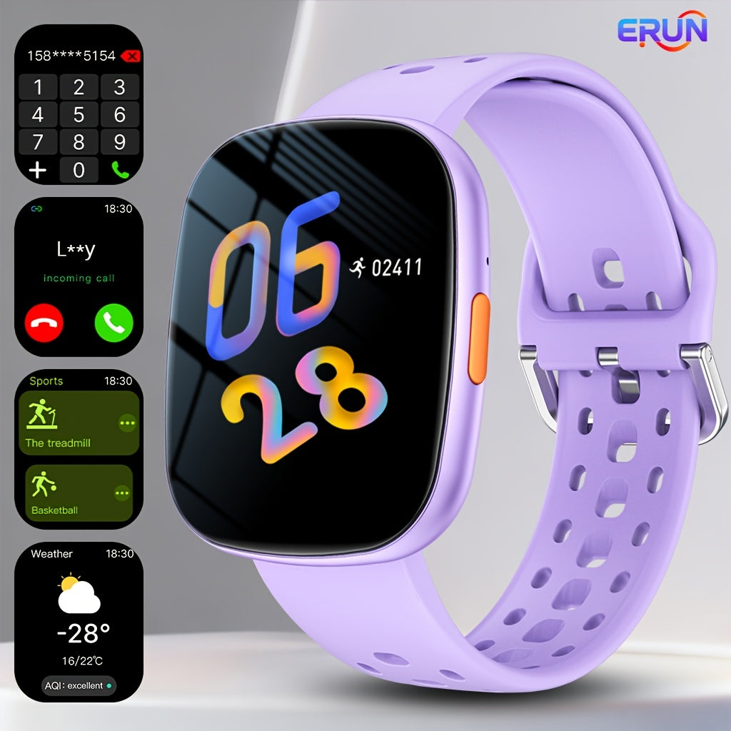 Montre Connectee Sport Ados Adultes Ecran IPS 1.83 Pouces - Appels Sans Fil, Meteo, Musique, Modes Sportifs, Bluetooth 5.0, 4 Coloris