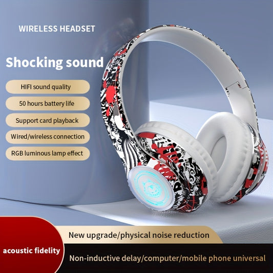 Écouteurs Sans Fil Bluetooth – Coussinets Mousse Ultra-Confortables, Batterie 200mAh & Charge USB-C | Noir, Blanc, Rouge