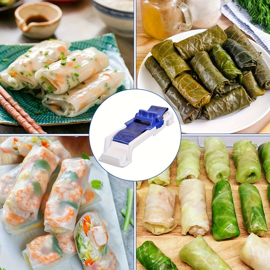 Rouleau Manuel Multifonction – Sushis, Nems, Raviolis & Plus 🍣✨
