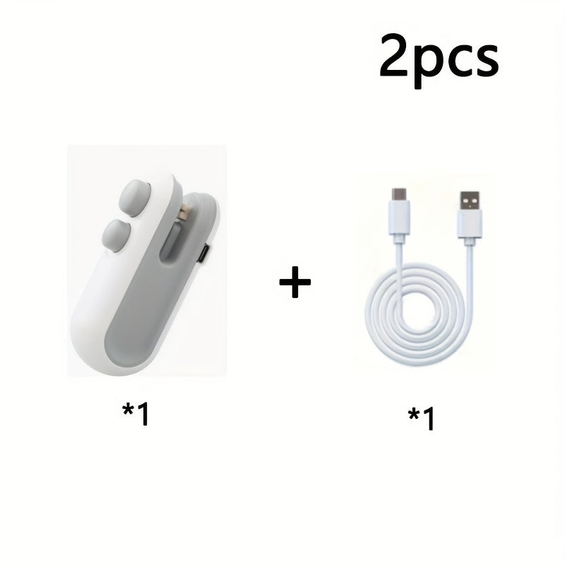 Scelleuse Portable Rechargeable USB – Conservez Vos Snacks