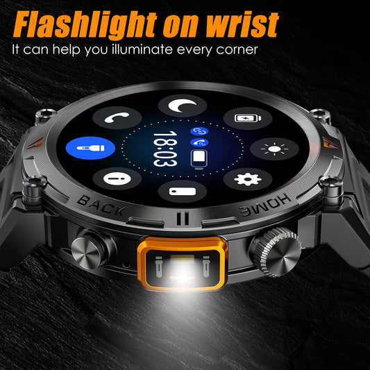 Montre connectée pour homme avec écran TFT 360p, écran 3,68 cm - Topdecheztop.fr