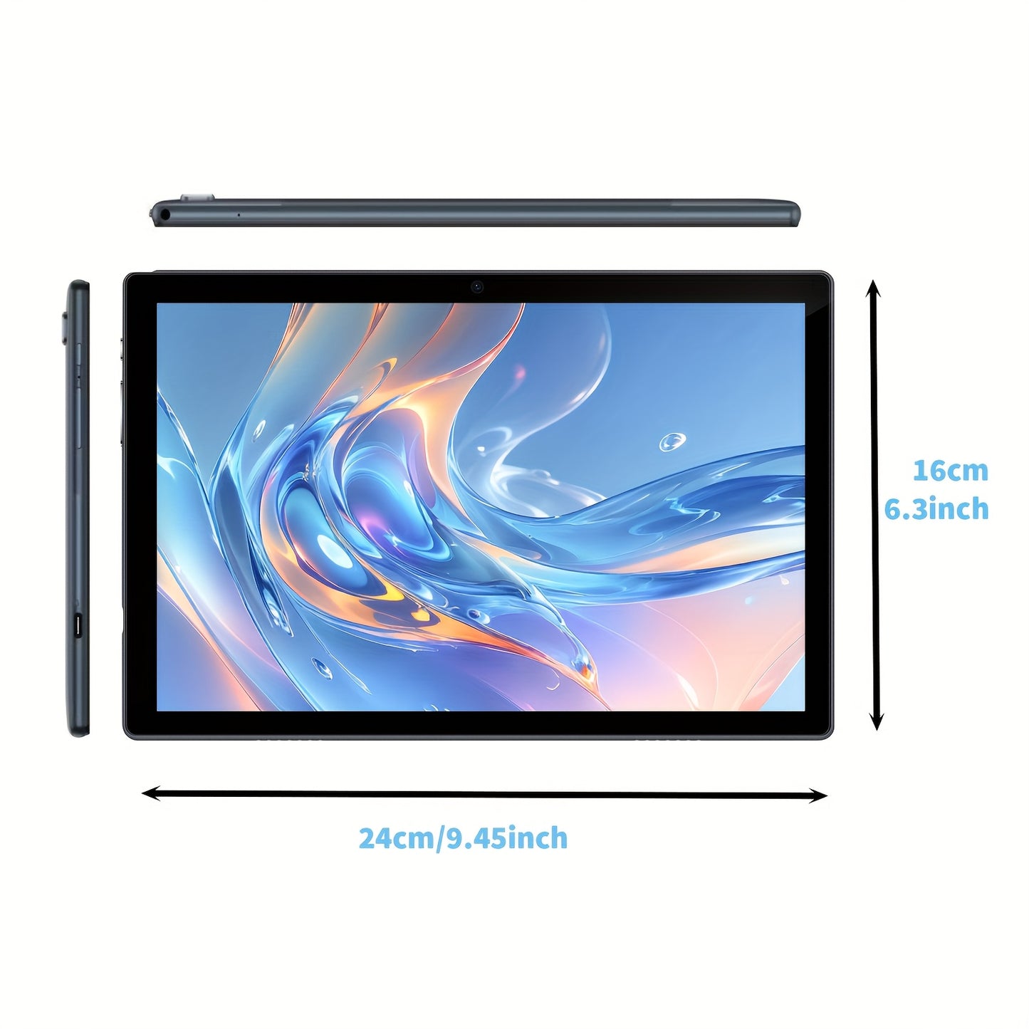 Tablette Android 15 10,1 Pouces 12Go RAM 64Go - 2-en-1 WiFi 6 Double Camera