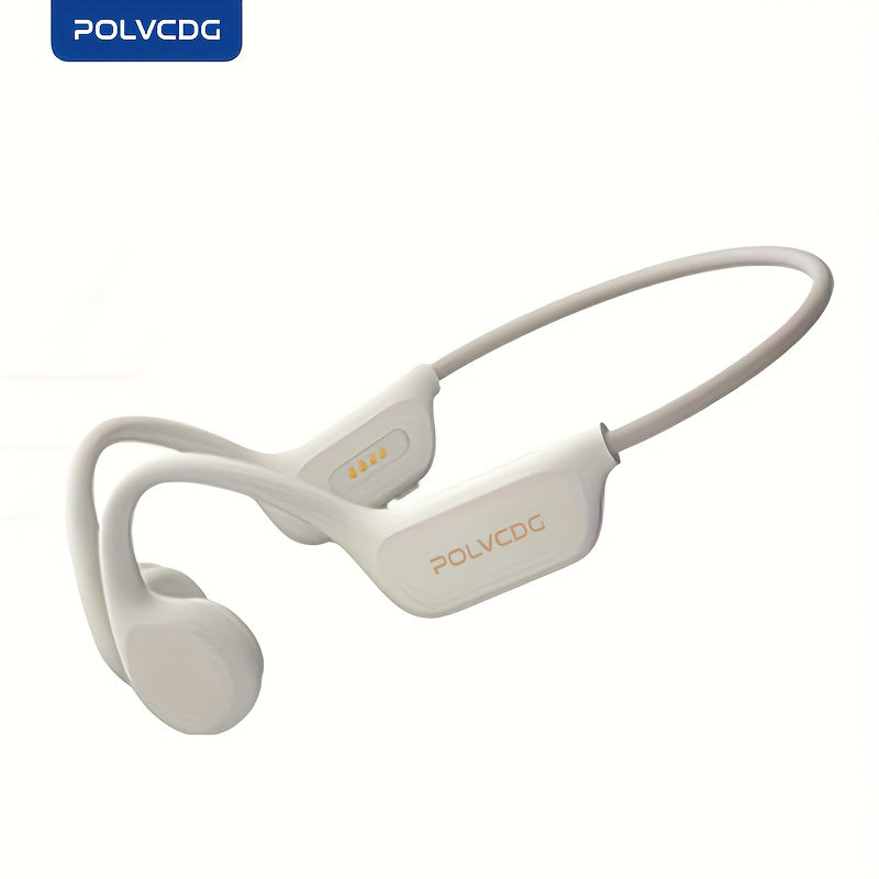 Ecouteurs Conduction Osseuse POLVCDG X7 Sport IPX8 32Go - 10h Natation Course Cyclisme