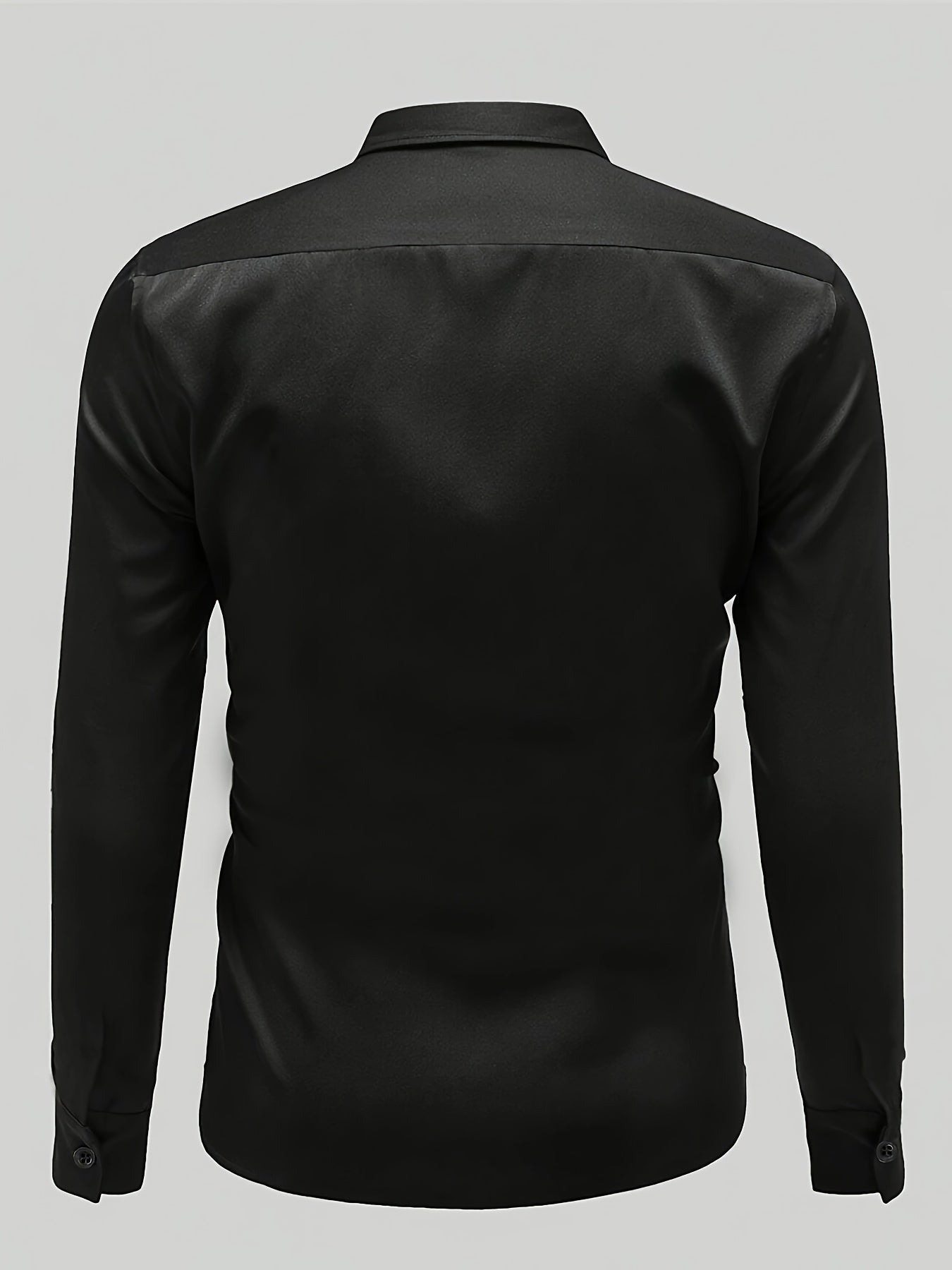 Chemise bleu roi à manches longues pour homme - Topdecheztop.fr