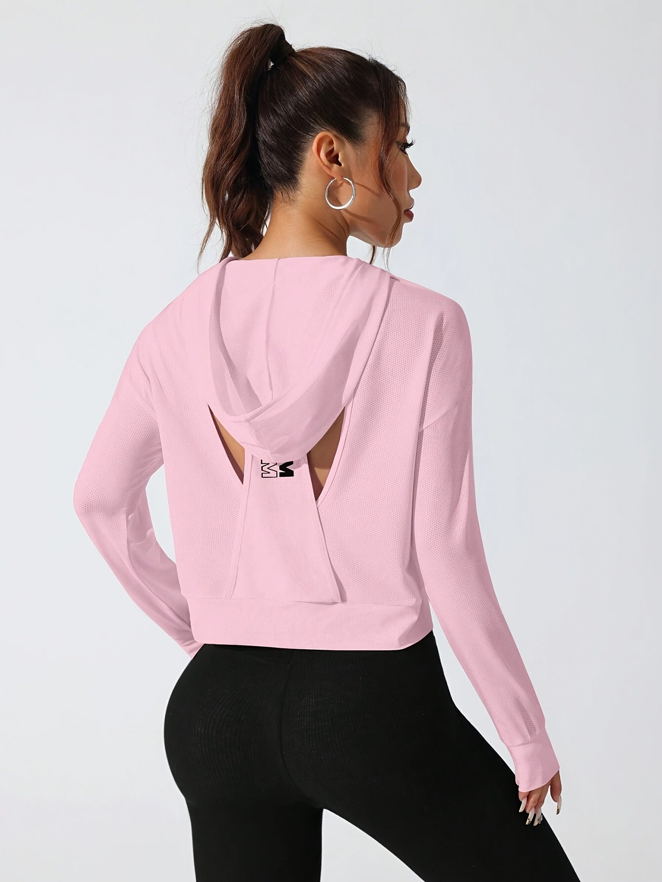 Sweat à capuche  à manches longues pour femme - Topdecheztop.fr