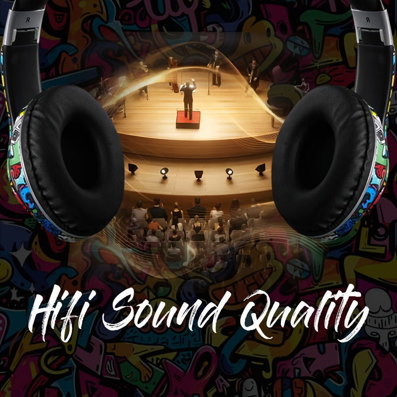 Casque Bluetooth Sans Fil Pliable - Gaming E-Sport Stereo USB-C