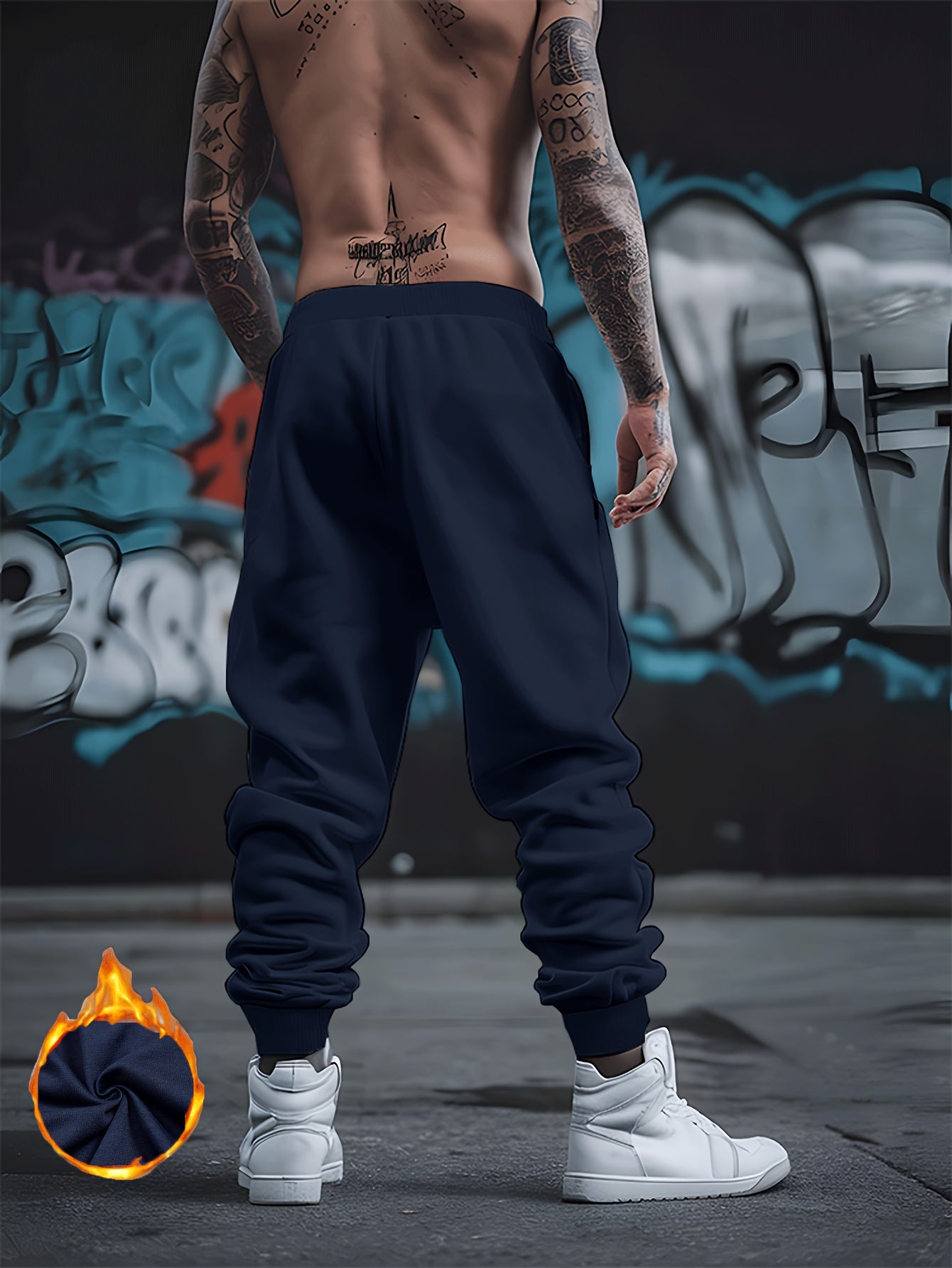 Pantalon Graphique Sparta Soccer Club Homme – 100% Polyester, 12 Coloris, S à XXL