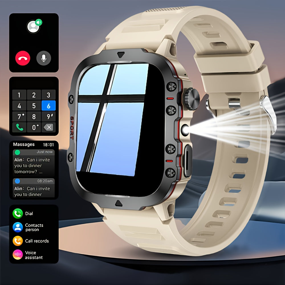 Montre Connectée ZACHARYER – Écran Tactile TFT 1,46", Appels Sans Fil, Modes Sportifs & Notifications | Homme & Femme