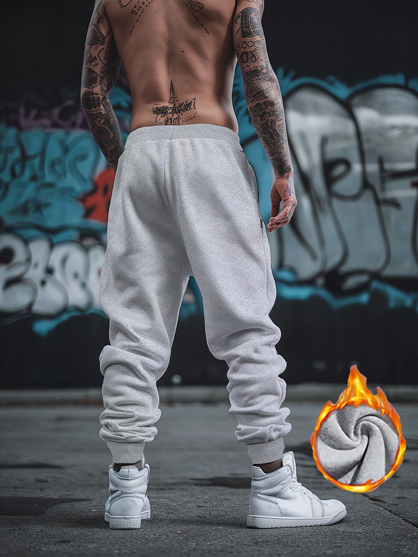 Pantalon Graphique Sparta Soccer Club Homme – 100% Polyester, 12 Coloris, S à XXL