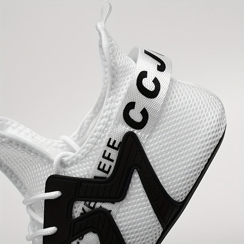 Chaussures de Marche Legeres en Maille - Unisexe, Semelle Caoutchouc, 4 Coloris