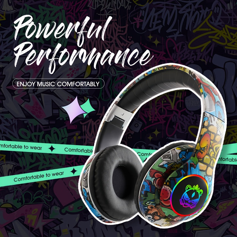 Casque Bluetooth Sans Fil Pliable - Gaming E-Sport Stereo USB-C