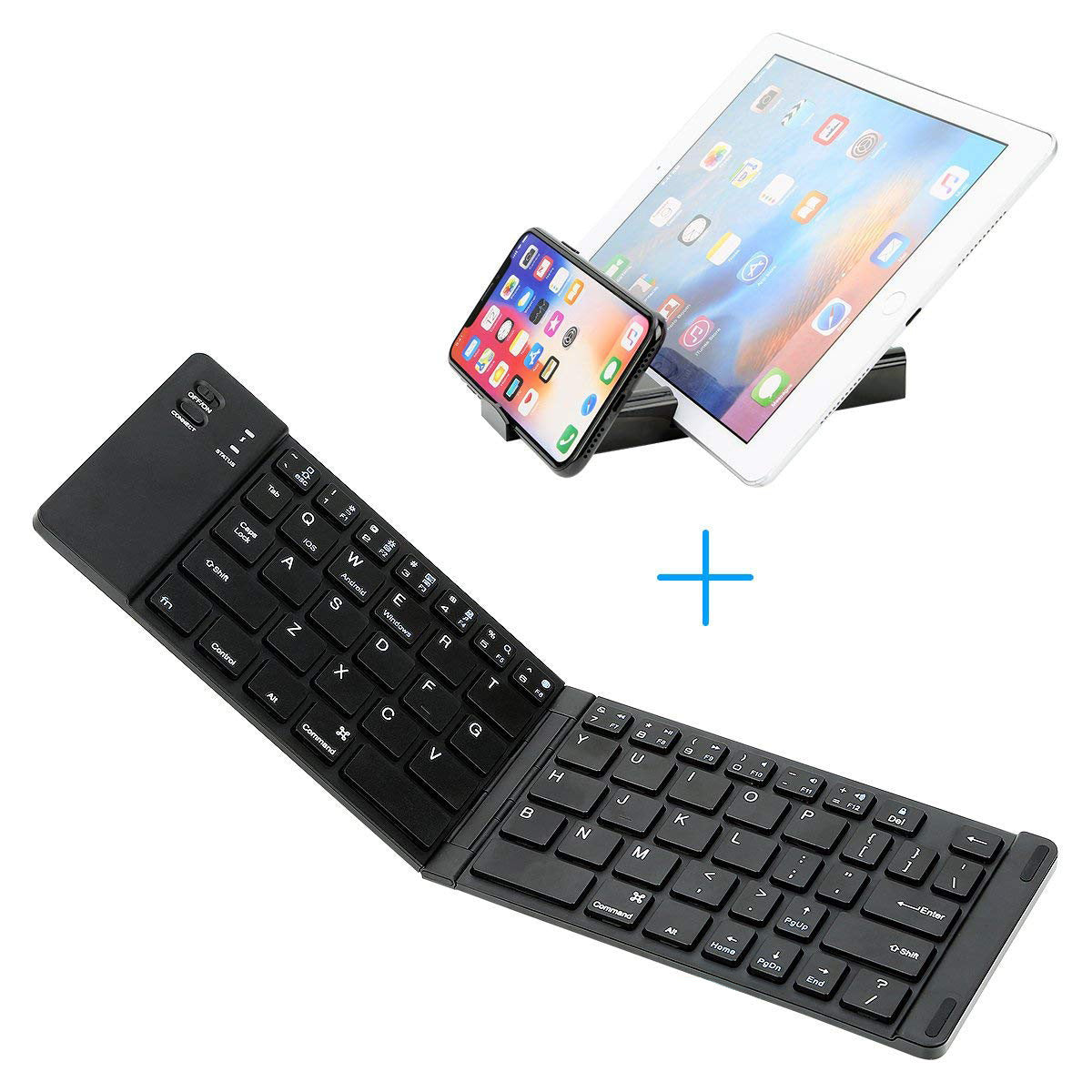 Clavier Bluetooth Pliable en Métal – Mini Clavier Sans Fil Compact 🔑✨