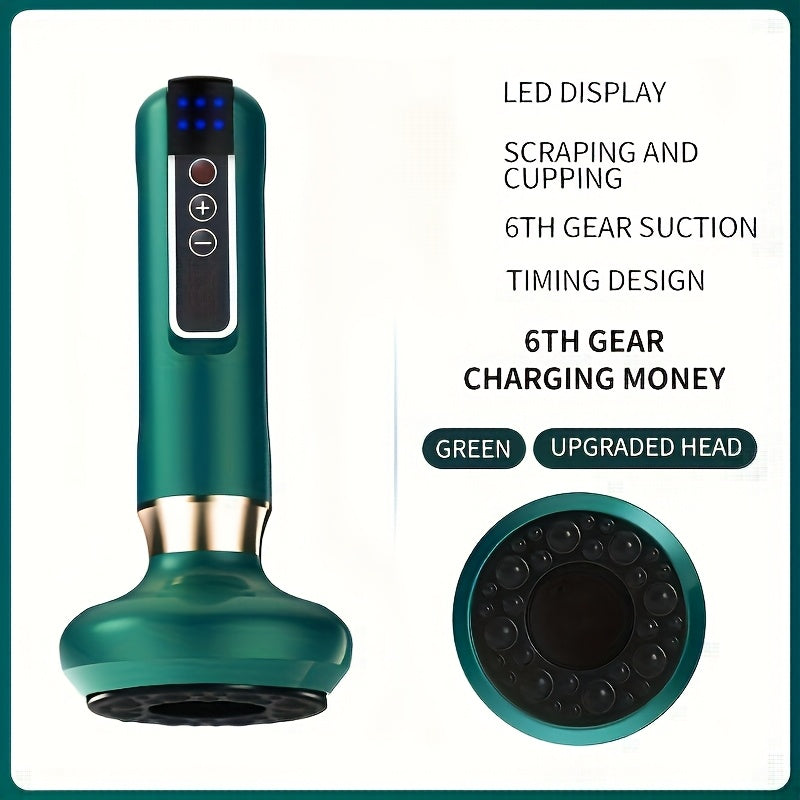 Masseur Polyvalent Rechargeable USB - Corps Entier, Vibration, Silencieux, 3 Coloris