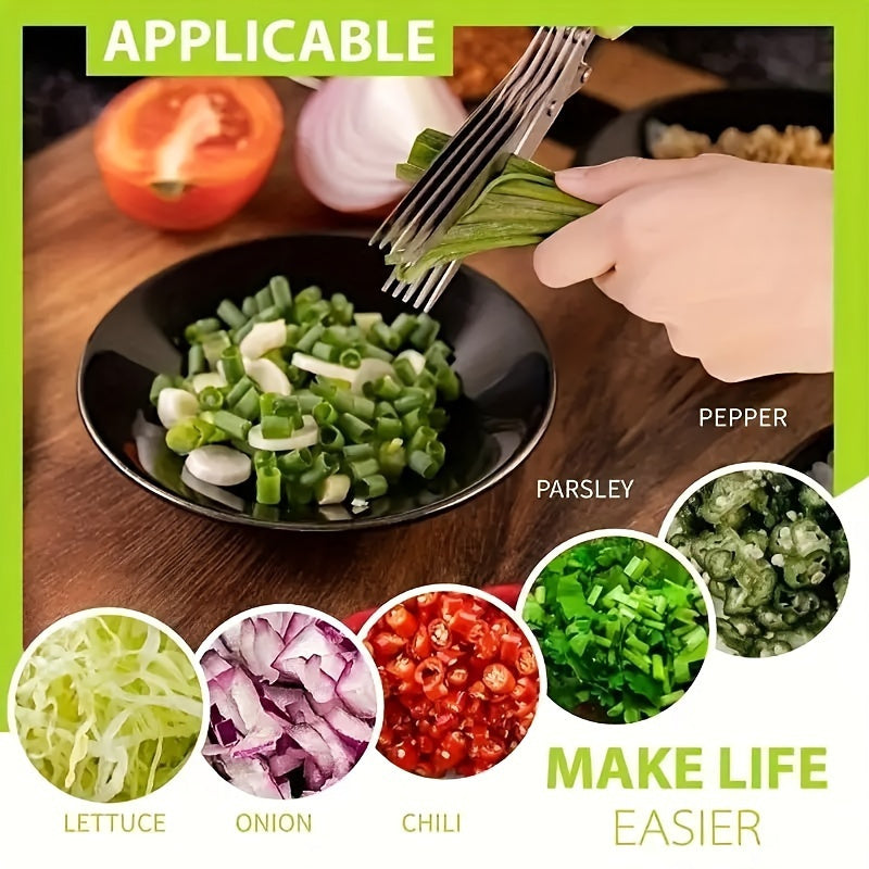 Ciseaux de Cuisine  Acier Inoxydable 410 - Poignee Ergonomique Multifonctions