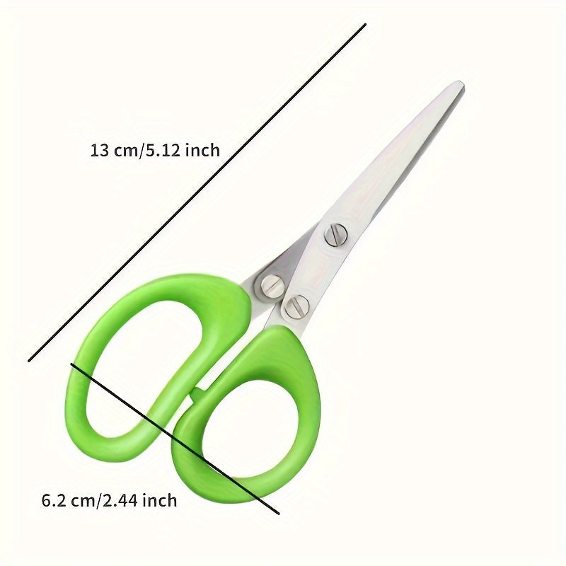 Ciseaux de Cuisine  Acier Inoxydable 410 - Poignee Ergonomique Multifonctions