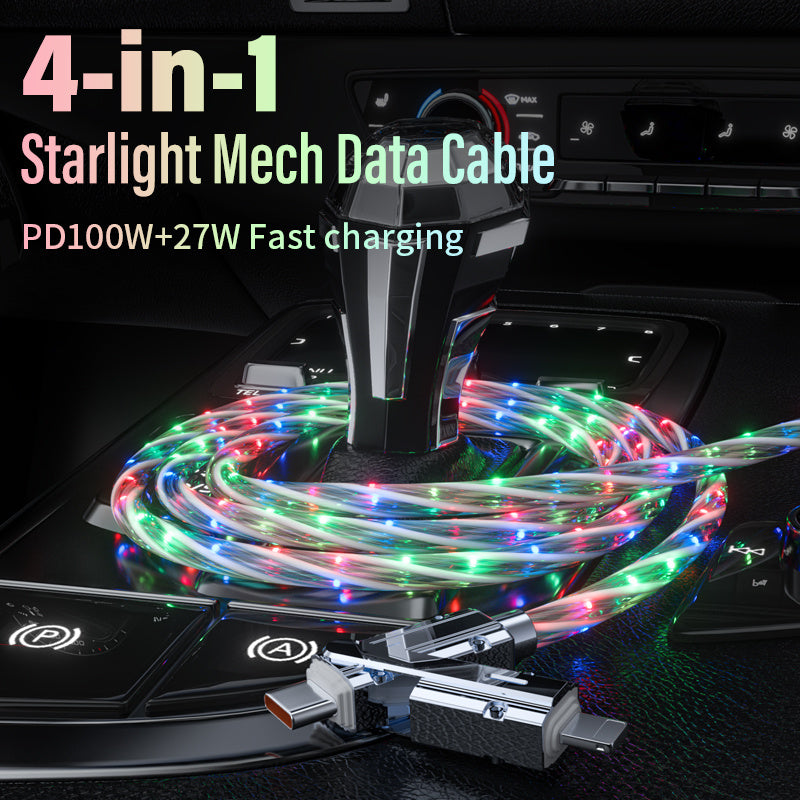 Câble de charge rapide LED multicolore - Topdecheztop.fr