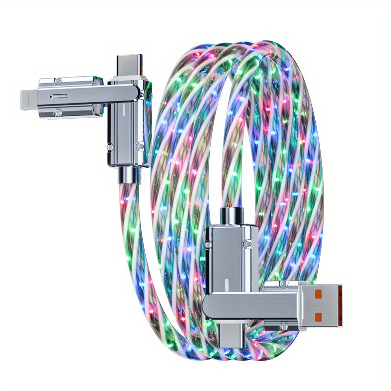 Câble de charge rapide LED multicolore - Topdecheztop.fr