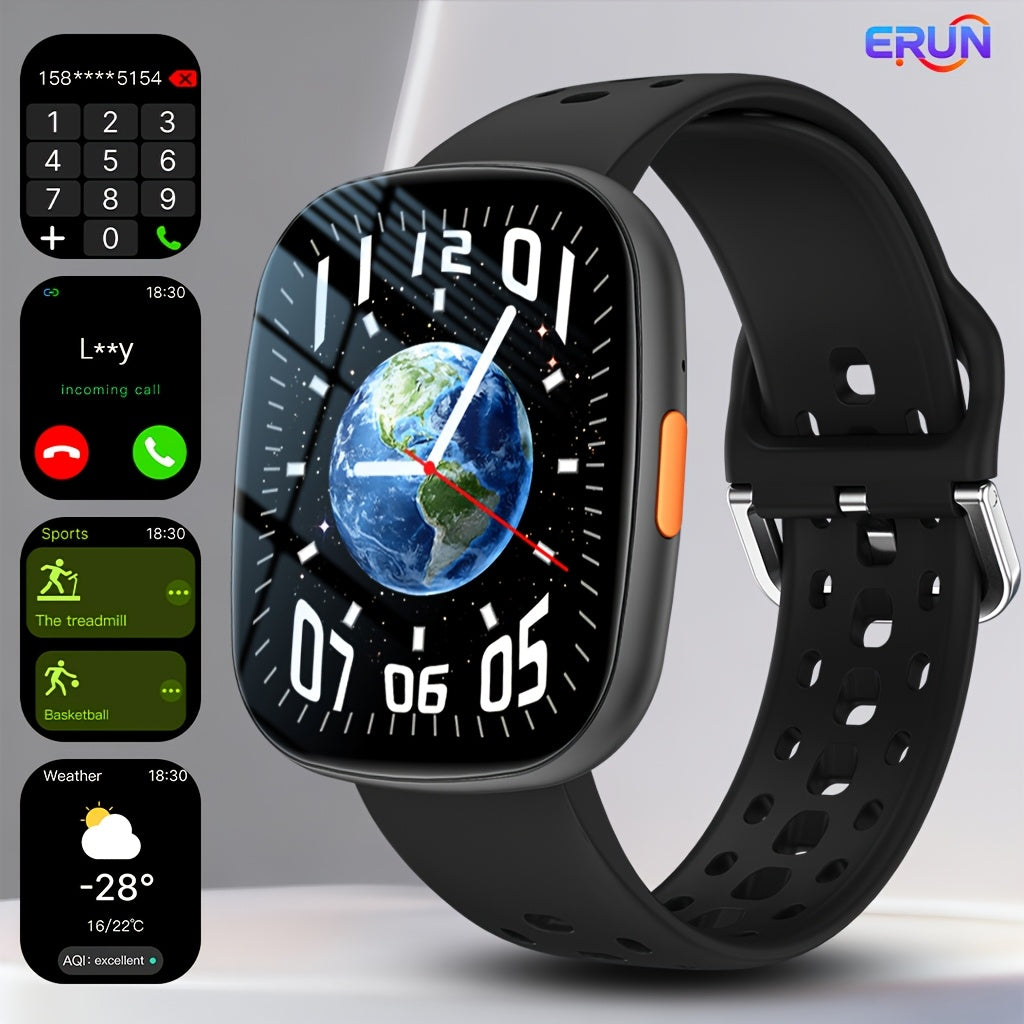 Montre Connectee Sport Ados Adultes Ecran IPS 1.83 Pouces - Appels Sans Fil, Meteo, Musique, Modes Sportifs, Bluetooth 5.0, 4 Coloris