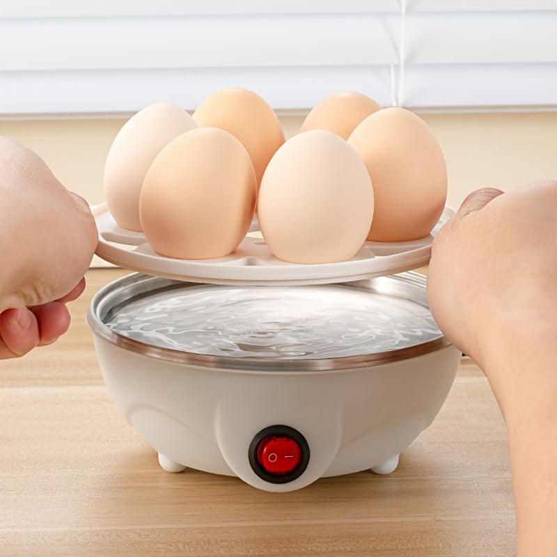 Cuiseur a Oeufs Electrique 7 Oeufs - Arret Automatique, Cuisson Vapeur, 220V, Gain de Temps