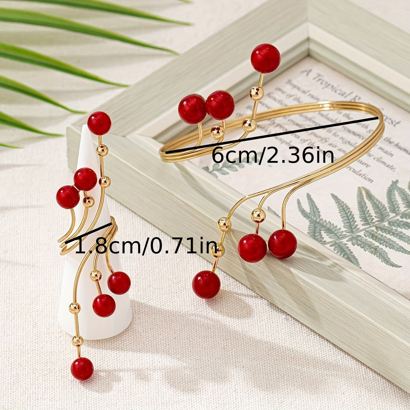 Ensemble de bijoux élégant 2 pièces pour femme - Topdecheztop.fr