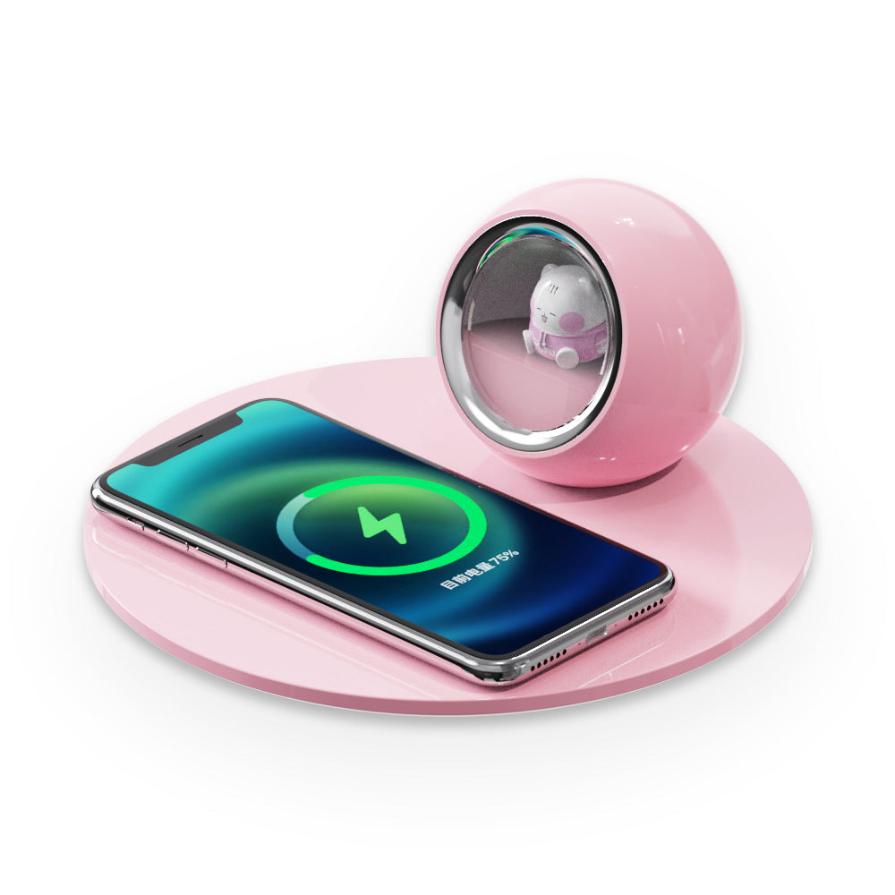 Nouveau réveil créatif avec chargement sans fil - Topdecheztop.fr