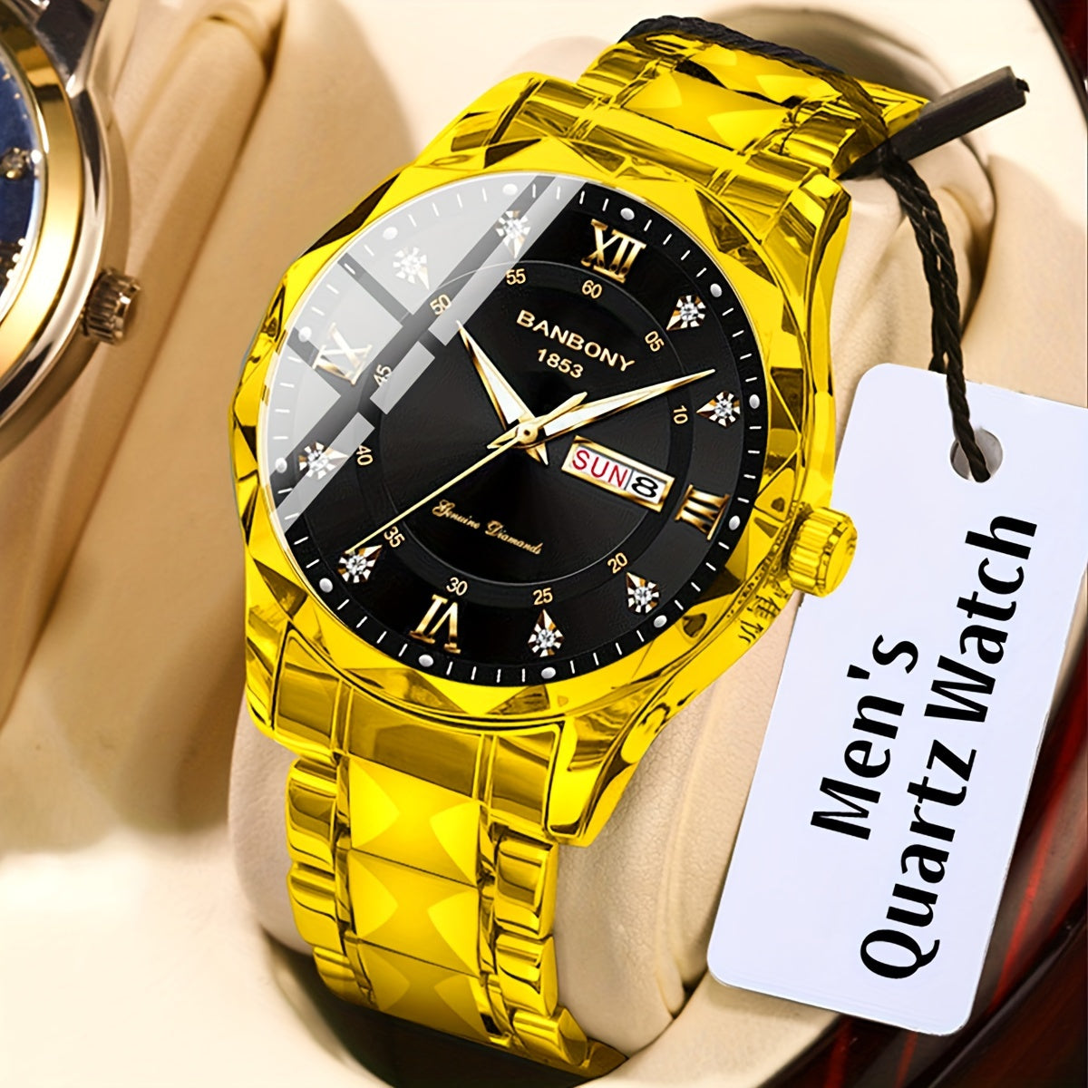 Montre multifonctionnelle pour homme avec bracelet en acier inoxydable - Topdecheztop.fr