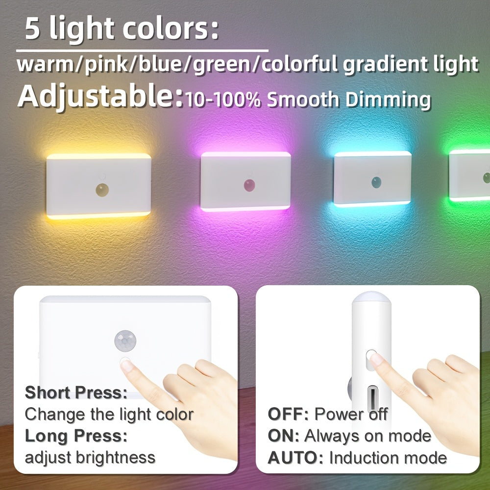 Veilleuse LED polyvalente avec détecteur de mouvement - Topdecheztop.fr