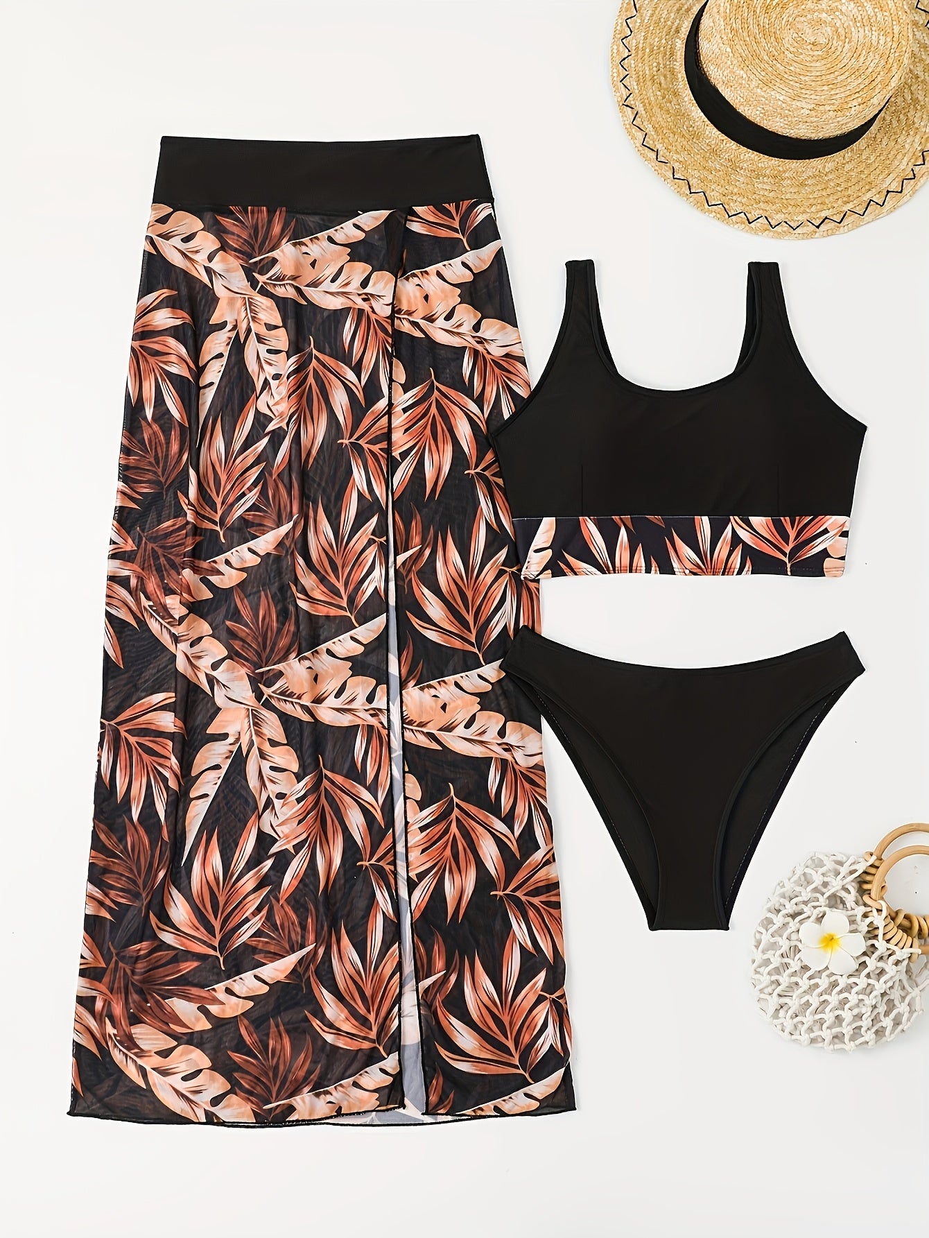 Ensemble bikini 3 pièces - Topdecheztop.fr