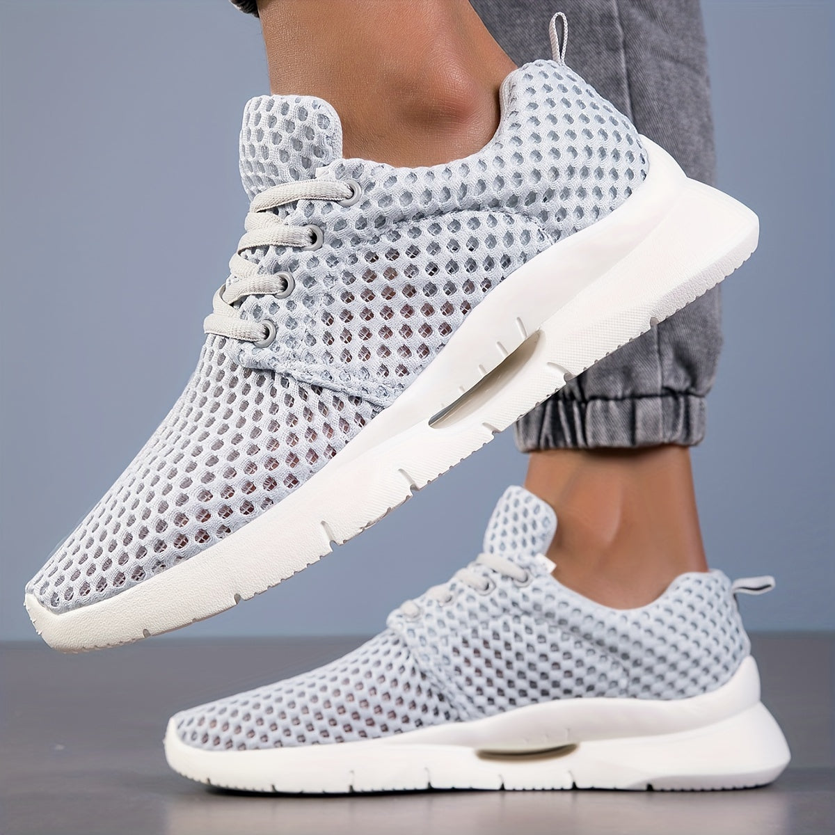 Chaussures de Marche Décontractées Unisexes – Semelle EVA, Lacets, Printemps/Été 👟☀️