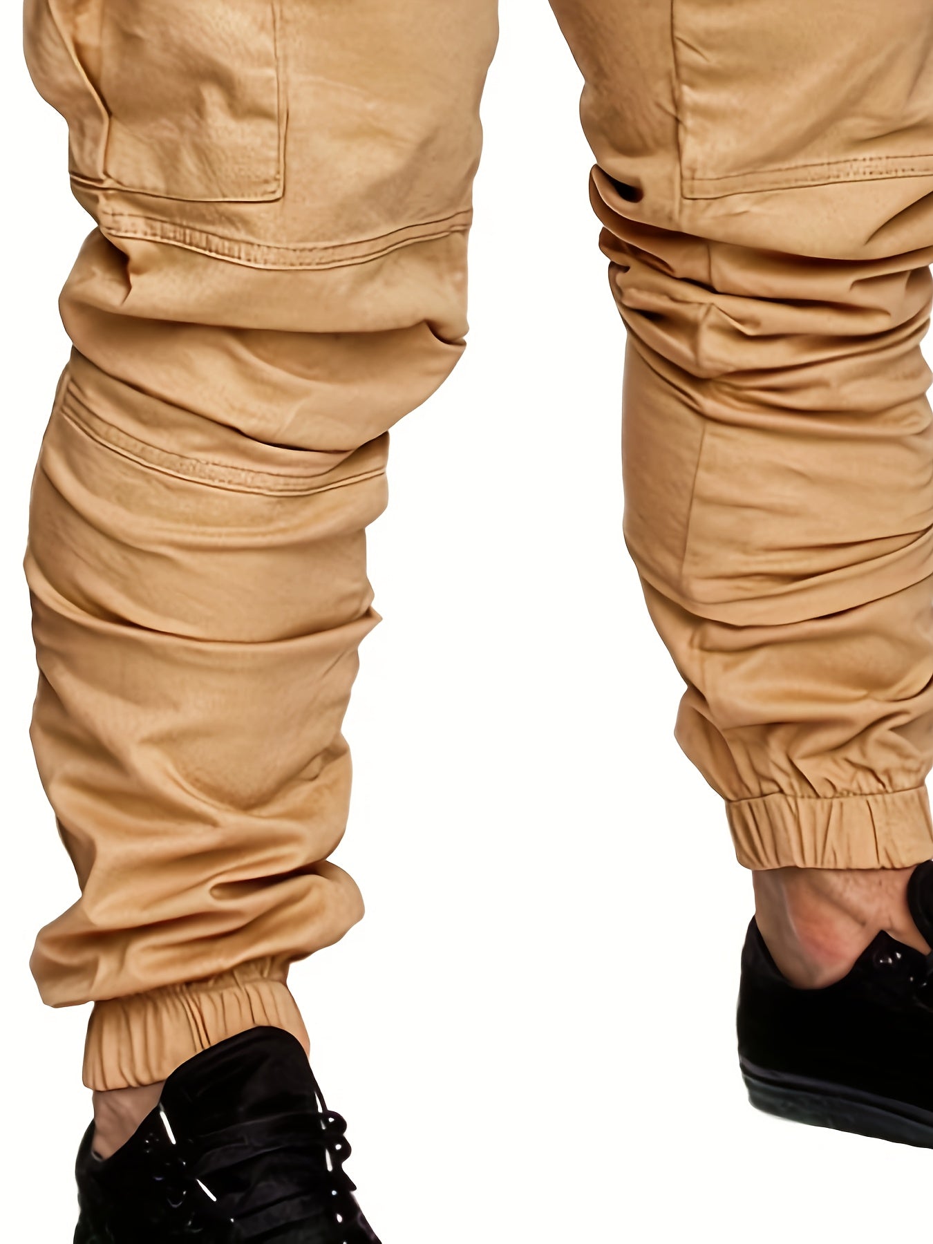 Pantalon Cargo Homme Multi-Poches – 95% Coton, Coupe Régulière, 7 Coloris, S à XXL