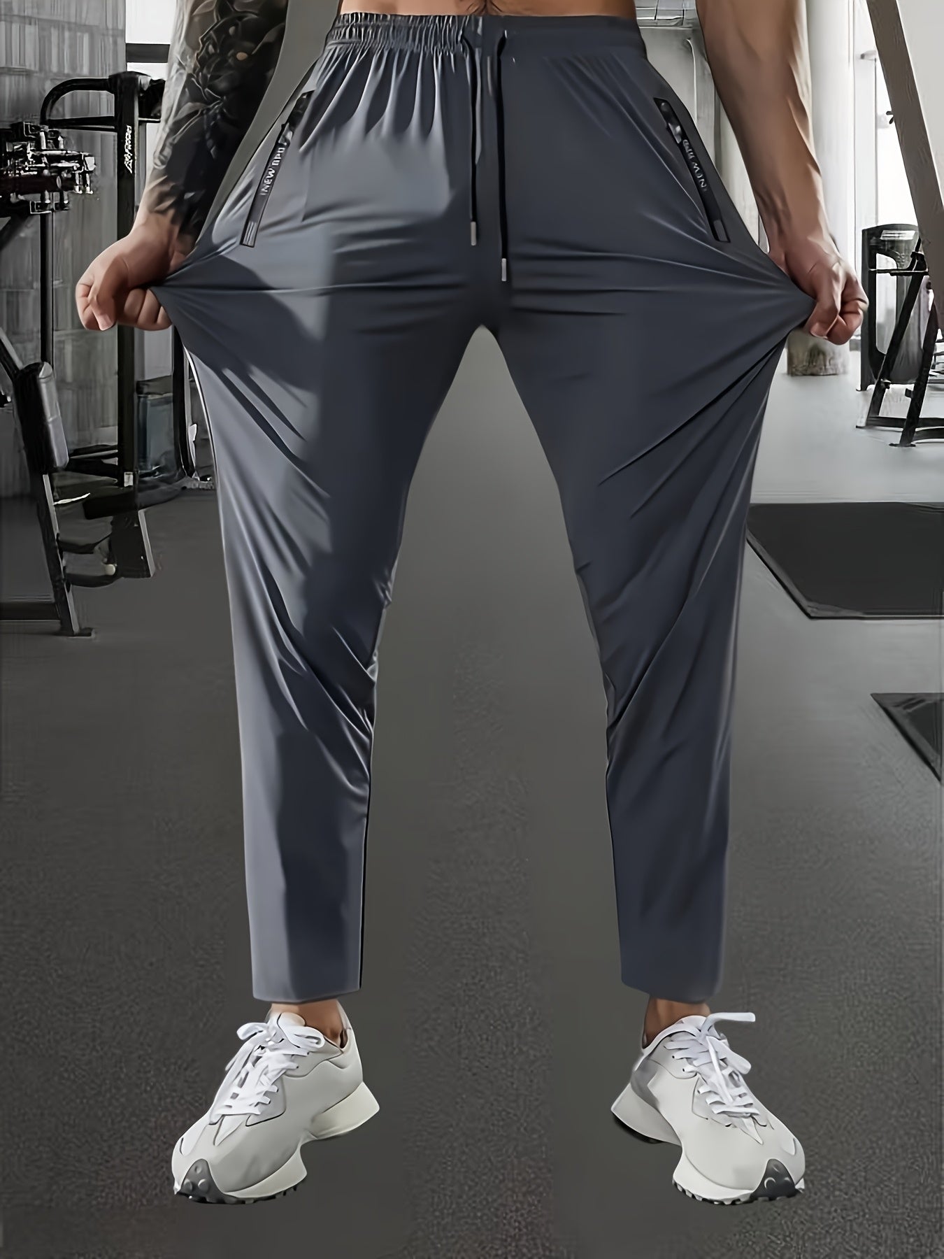 Pantalon en tissu extensible  pour la course à pied, le jogging - Topdecheztop.fr