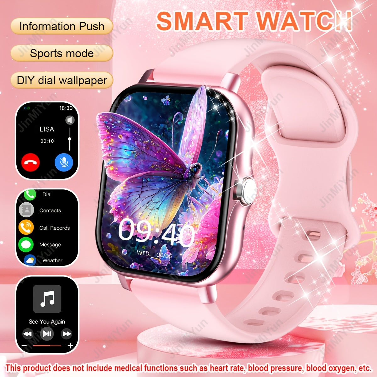 Montre connectée de sport tactile plein écran de 1,83 pouces - Topdecheztop.fr