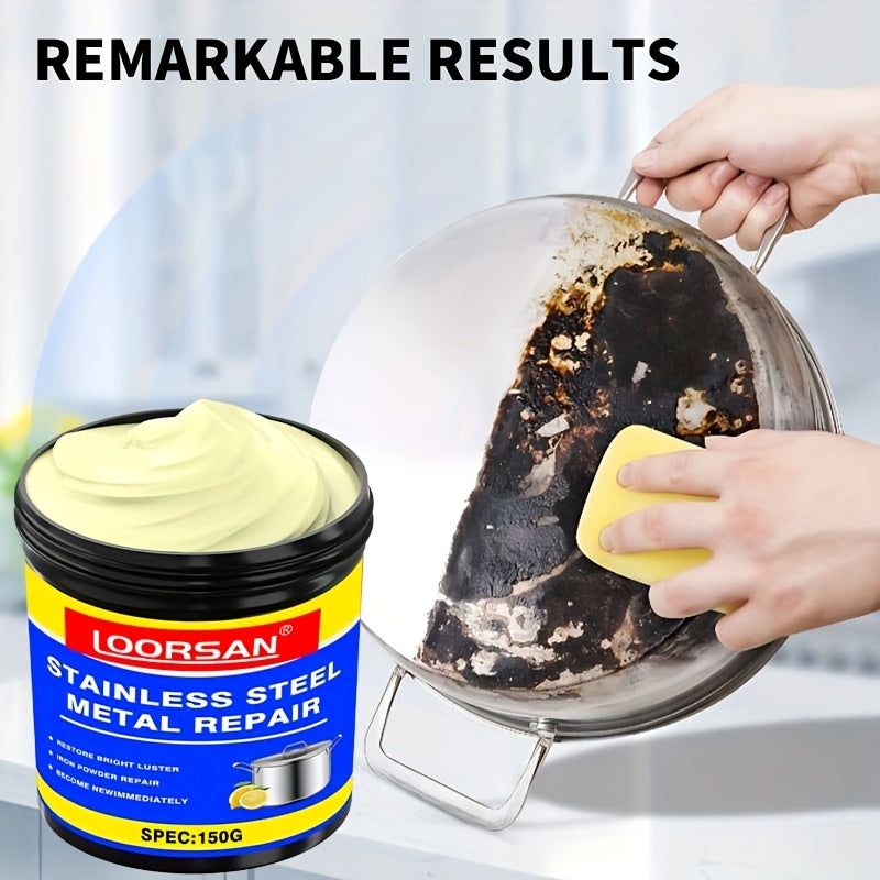 Pate de Reparation Multi-Usages Metaux 150ml - Renovateur Acier Inoxydable Anti-Rouille
