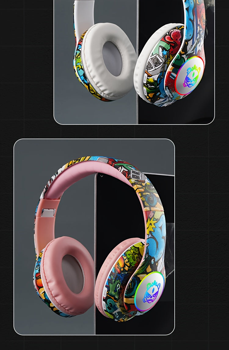 Casque Bluetooth Sans Fil Pliable - Gaming E-Sport Stereo USB-C