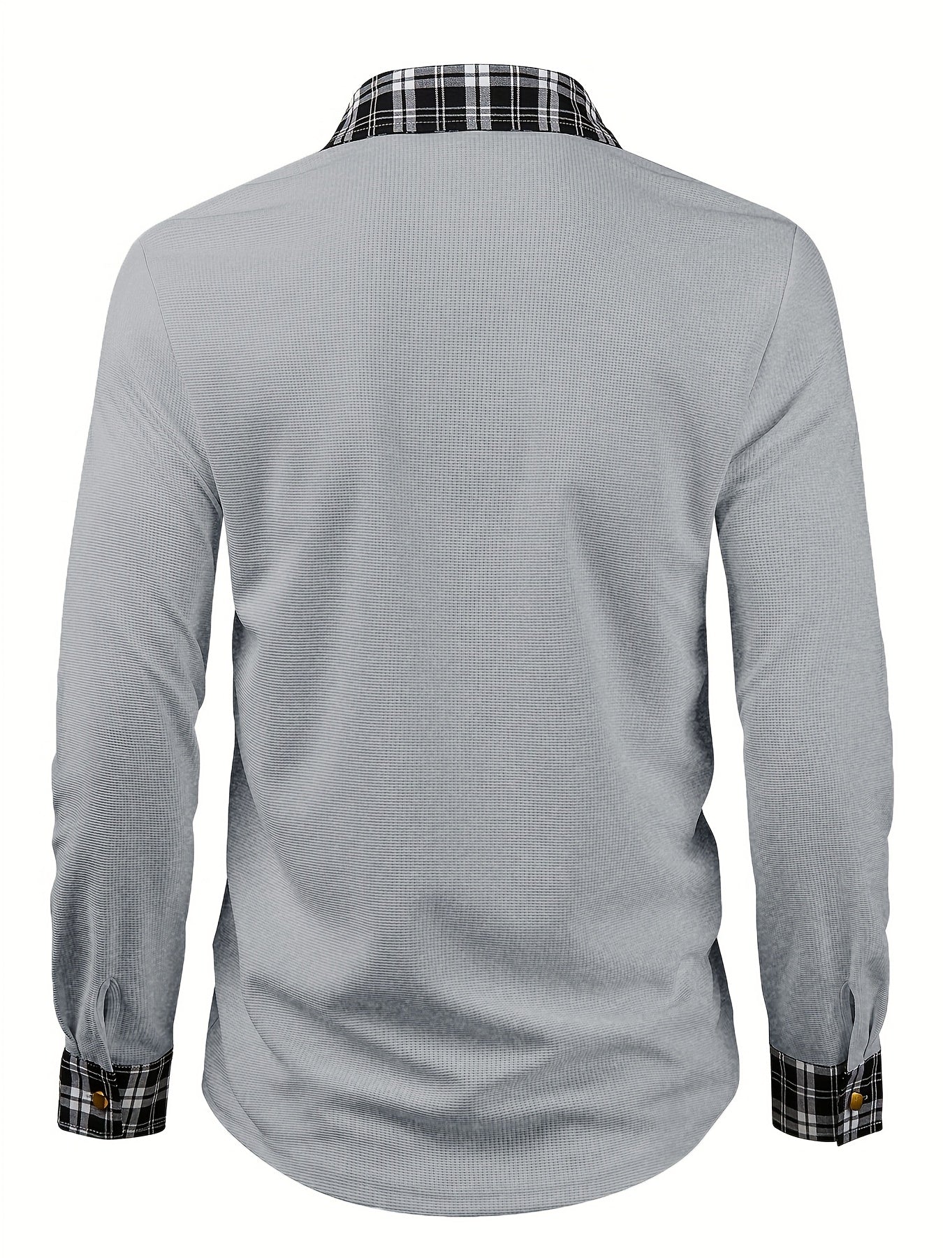 Chemise décontractée à manches longues pour homme - Topdecheztop.fr