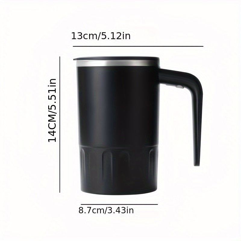 Mug electrique LED temperature - Rechargeable USB, portable, cafe chocolat moka, noir ou blanc