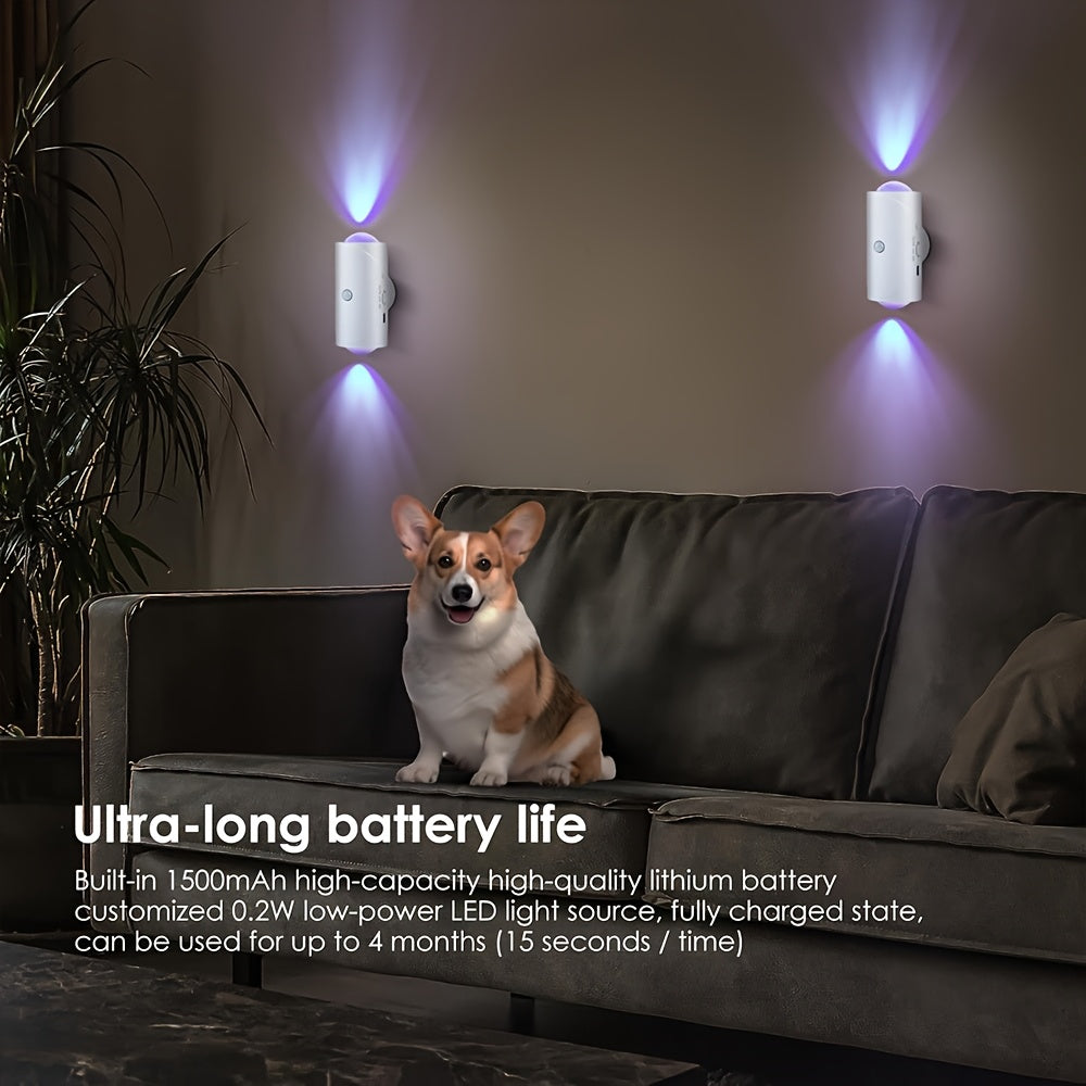 Veilleuse LED avec détecteur de mouvement, 7 couleurs, rechargeable - Topdecheztop.fr