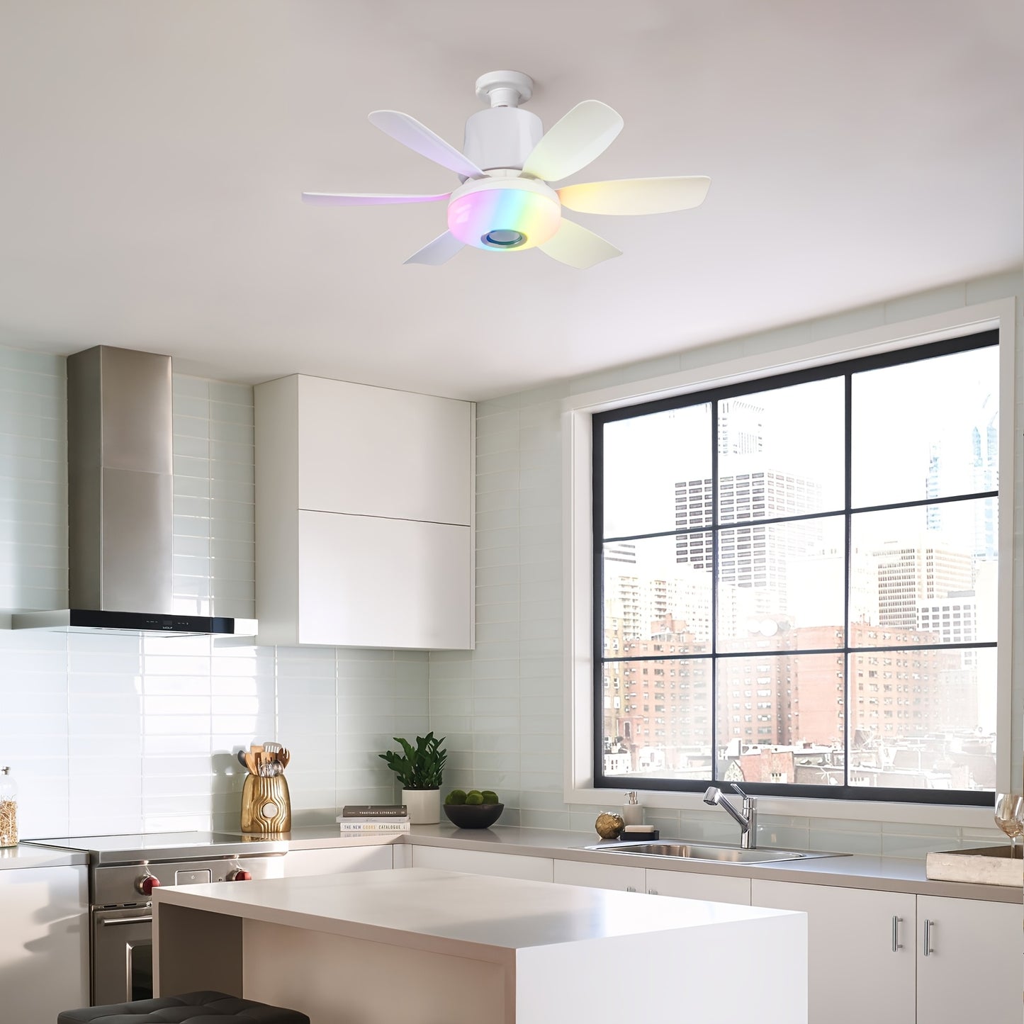 Ventilateur de plafond intelligent 3 en 1 - Topdecheztop.fr