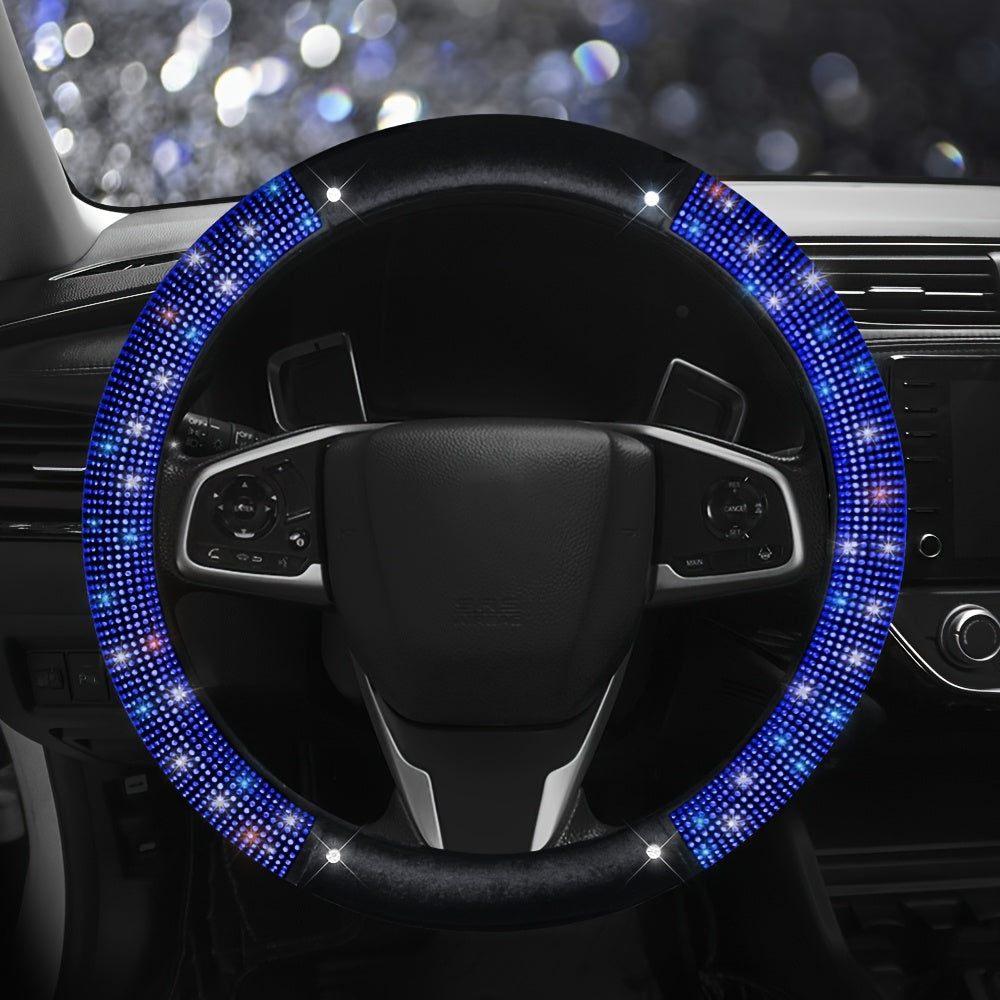 Housse de Volant Ornee de Diamants - Luxe & Confort Universel