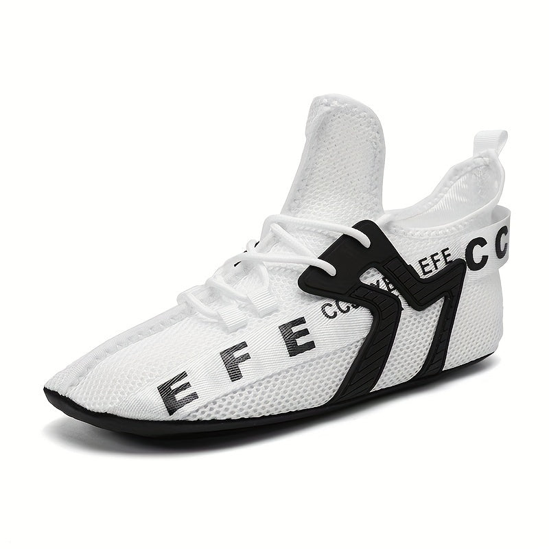 Chaussures de Marche Legeres en Maille - Unisexe, Semelle Caoutchouc, 4 Coloris