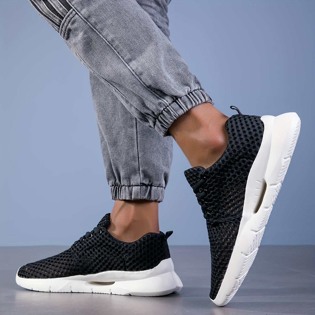 Chaussures de Marche Décontractées Unisexes – Semelle EVA, Lacets, Printemps/Été 👟☀️