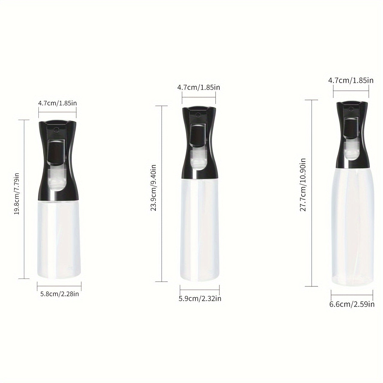Pulvérisateur d’Huile 300ml — Vaporisation Fine, Dosage Précis, Cuisson Saine, Noir
