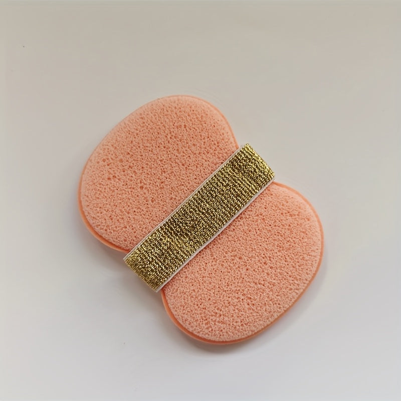 Porte-savon elastique antiderapant avec eponge luffa exfoliante - Cordelette ajustable, douche et baignoire