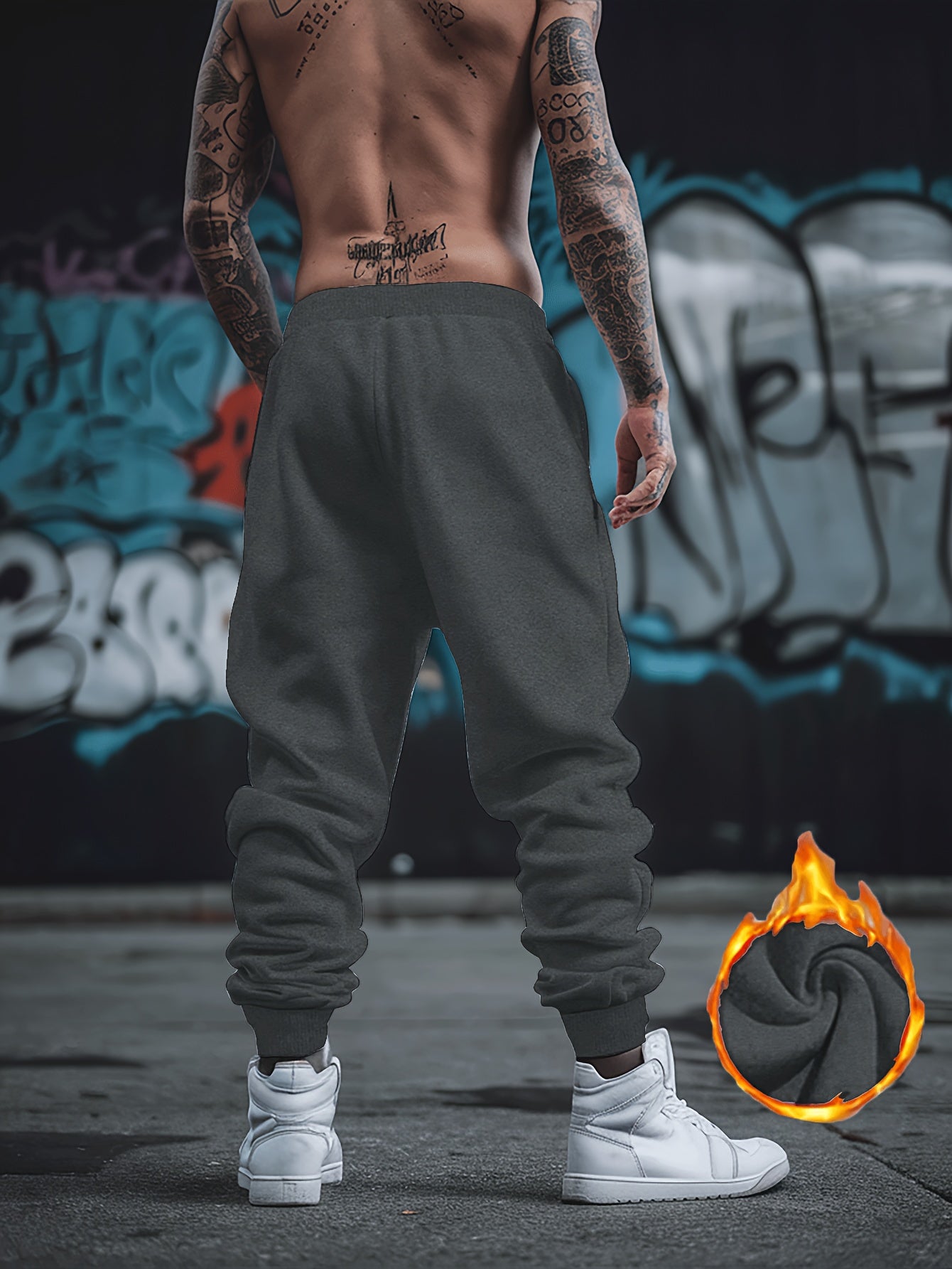 Pantalon Graphique Sparta Soccer Club Homme – 100% Polyester, 12 Coloris, S à XXL