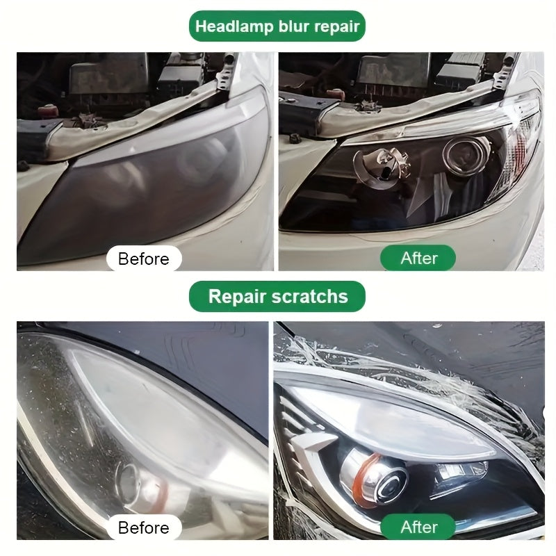 Crème restauration phares voiture 50g - Anti-oxydation, jaunissement & rayures