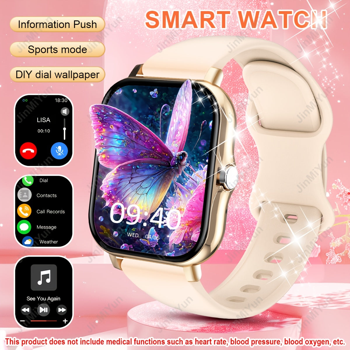 Montre connectée de sport tactile plein écran de 1,83 pouces - Topdecheztop.fr