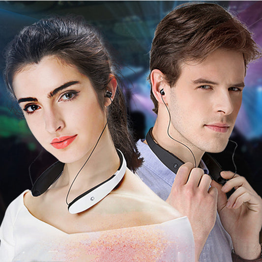 Ecouteurs Tour de Cou Sans Fil Retractables SX991 - Bluetooth 5.0 Autonomie 16h